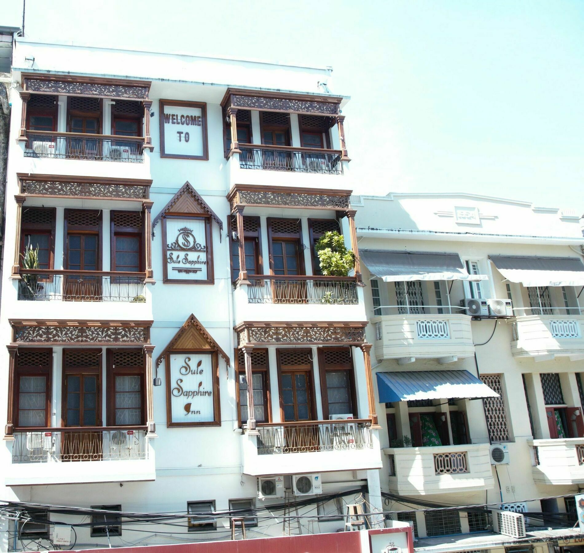 Sule Sapphire Inn Rangún Exteriér fotografie